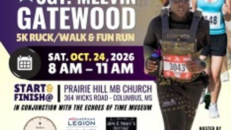 Sgt Melvin Gatewood 2026 Ruck/Walk & Fun Run cover