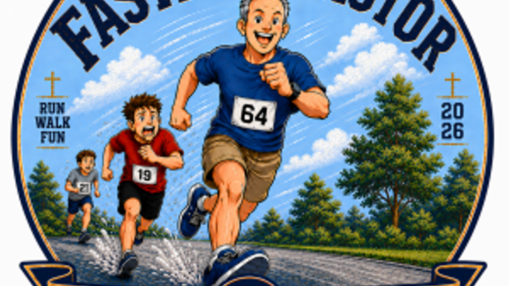 Faster Than Pastor 5k cover