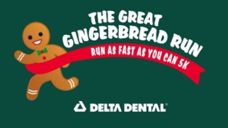 The Great Gingerbread Run Run As Fast As You can 5k! (12/20 @10am) cover