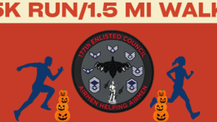 Trick or Trot - 9th Annual Airmen Helping Airmen 5k Run/Walk cover
