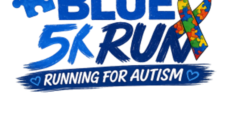 BLUE 5K RUN cover