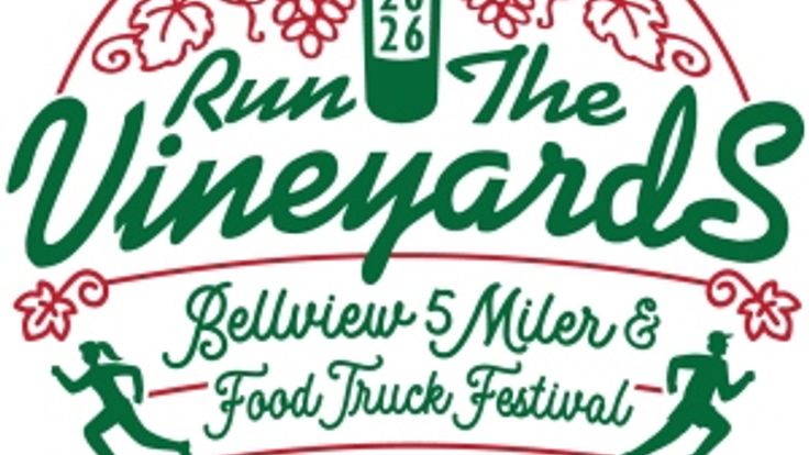 Run the Vineyards 5 Miler and Food Truck Festival at Bellview Winery cover