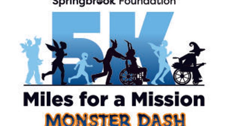 Springbrook 5K - Miles for a Mission: Monster Dash cover
