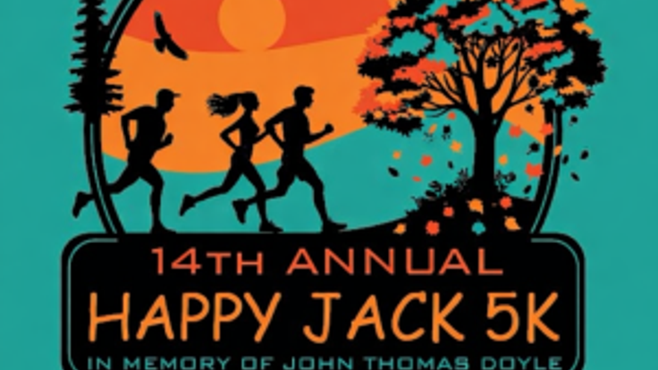 14th Annual Happy Jack 5K cover