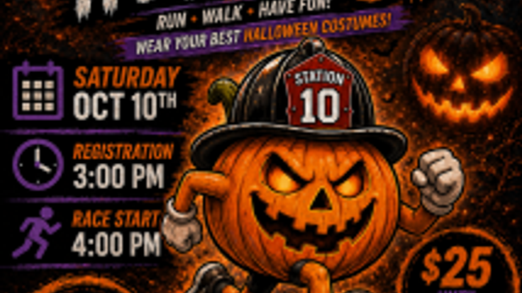 Calcutta Fire Halloween Hustle 5K & Walk cover