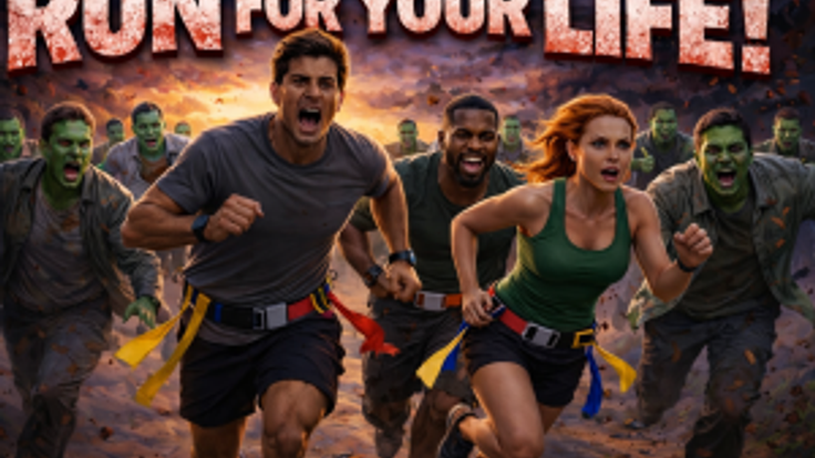 The Run For Your Life 1 Mile Dash 5k/10k/15k Series - The Final Stand cover