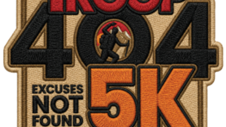Troop 404 Excuses Not Found 5K cover