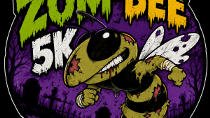 Zom-Bee 5k cover