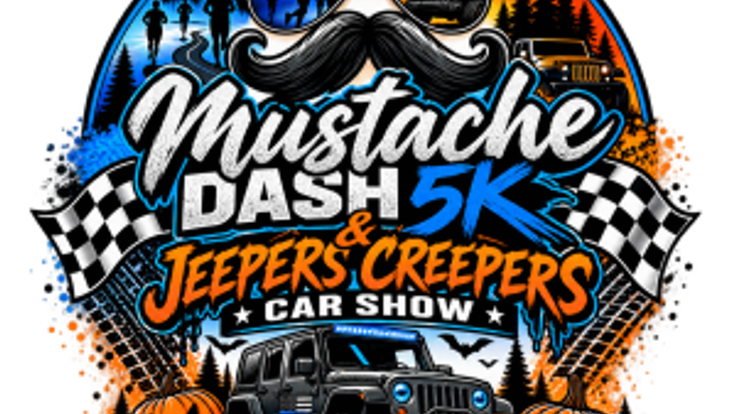 Mustache Dash 5k - Jeepers Creepers Jeep Show cover