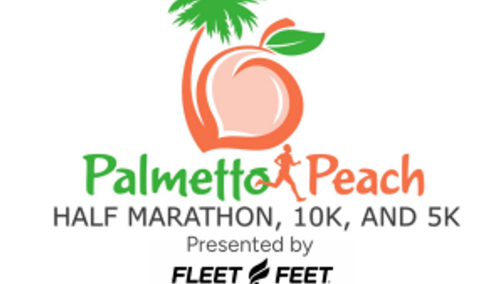 2026 Palmetto Peach Half Marathon, 10K, and 5K presented by Fleet Feet cover