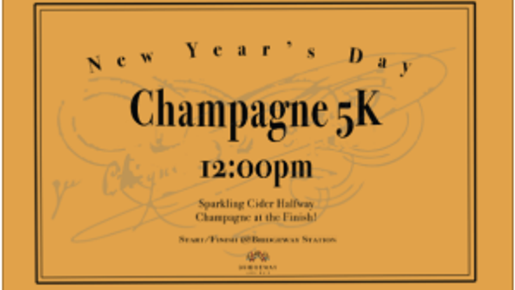 New Year's Day Champagne 5K cover