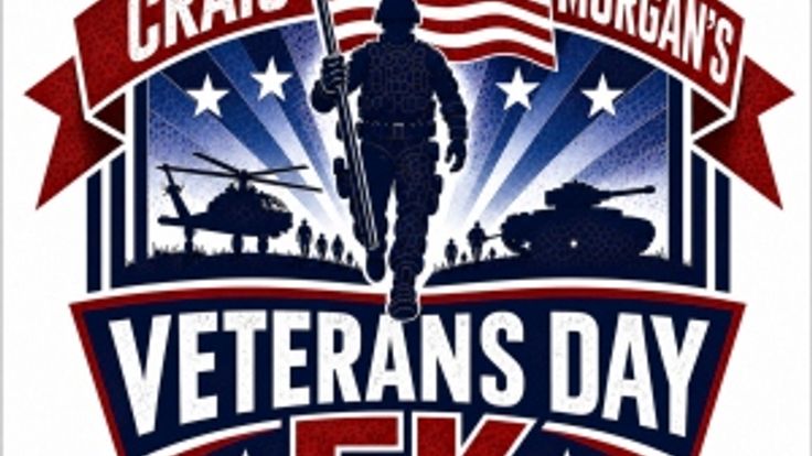 Craig Morgan's Veterans Day 5K cover