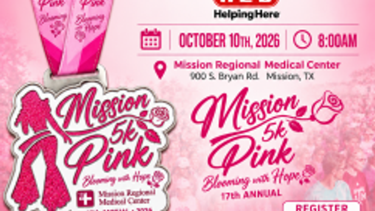 17th Annual Mission Pink 5K Run/ Walk cover