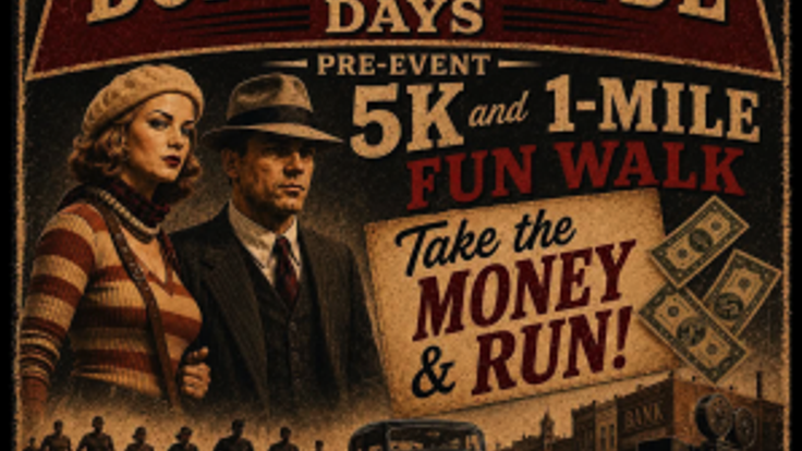 TAKE THE MONEY AND RUN 5K & FUN RUN cover