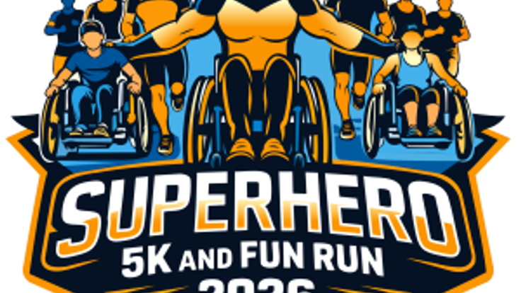 Powered to Move All Abilities Superhero Run 5k and Fun Run - Walk, Run, Wheelchair/Handcycle Roll cover