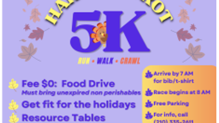 Harvest Trot 5K Walk/Run cover
