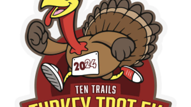 Ten Trails Active Club 5k Turkey Trot cover