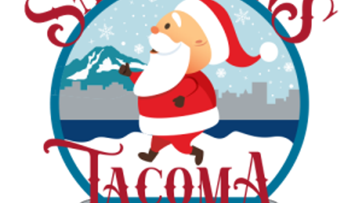 Santa Runs Tacoma cover