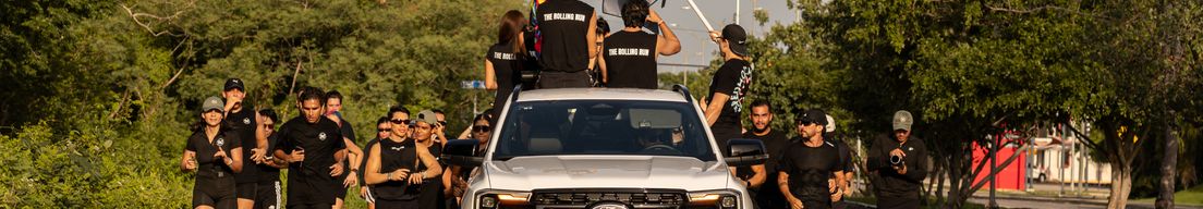 The Rolling Run by Diane Pérez Villanueva cover