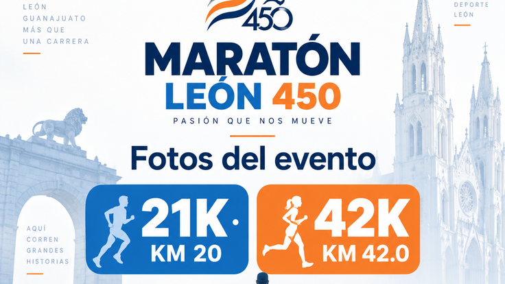 Maratón León 2026 – 21K & 42km