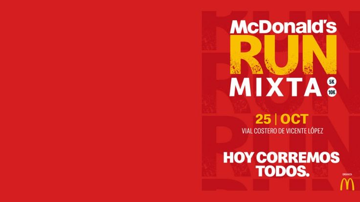 McDonalds Run Mixta 2026